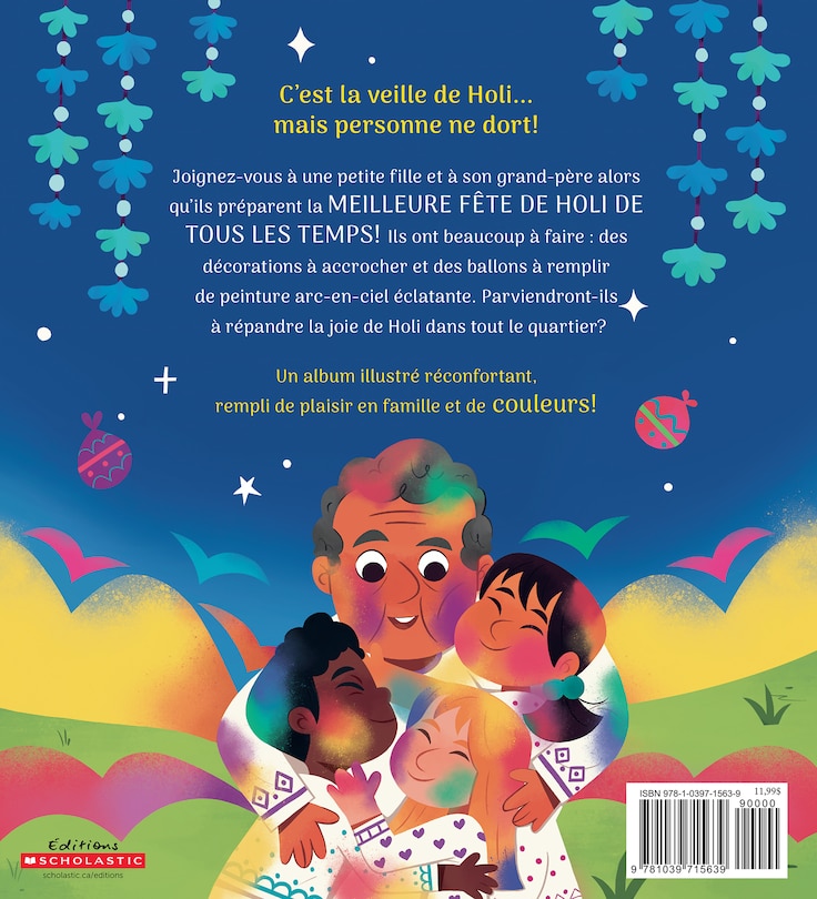 Couverture arri&egrave;re_La veille de Holi
