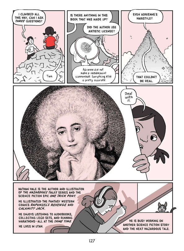 Aper&ccedil;u du contenu_Lafayette! (nathan Hale's Hazardous Tales #8)