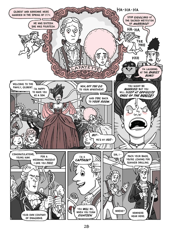 Aper&ccedil;u du contenu 4_Lafayette! (nathan Hale's Hazardous Tales #8)