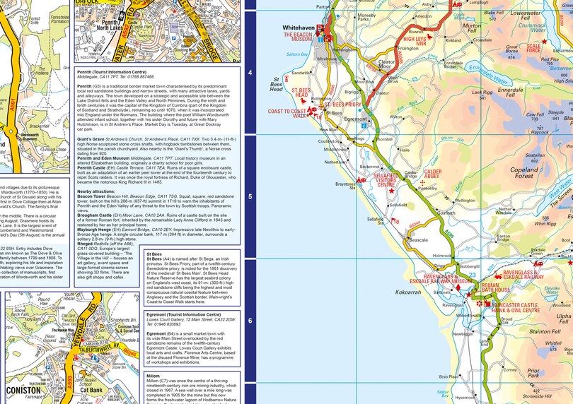 Sample content 3_Lake District A-Z Visitors Map