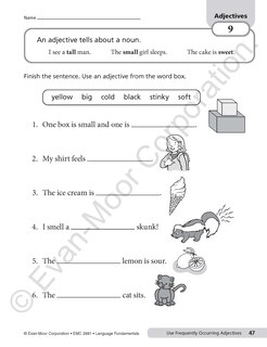 Sample content 3_Language Fundamentals, Grade 1 Teacher Resource