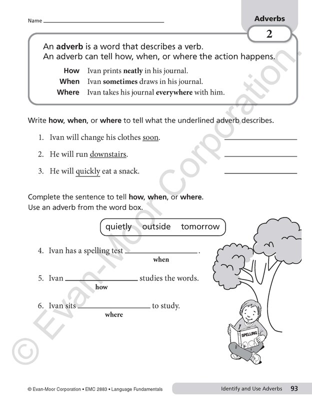 Sample content 5_Language Fundamentals, Grade 3 Teacher Resource