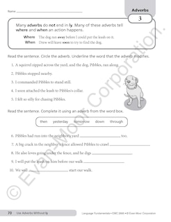Sample content 3_Language Fundamentals, Grade 5 Teacher Resource