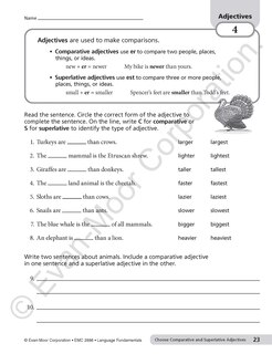 Aperçu du contenu 2_Language Fundamentals, Grade 6 Teacher Resource
