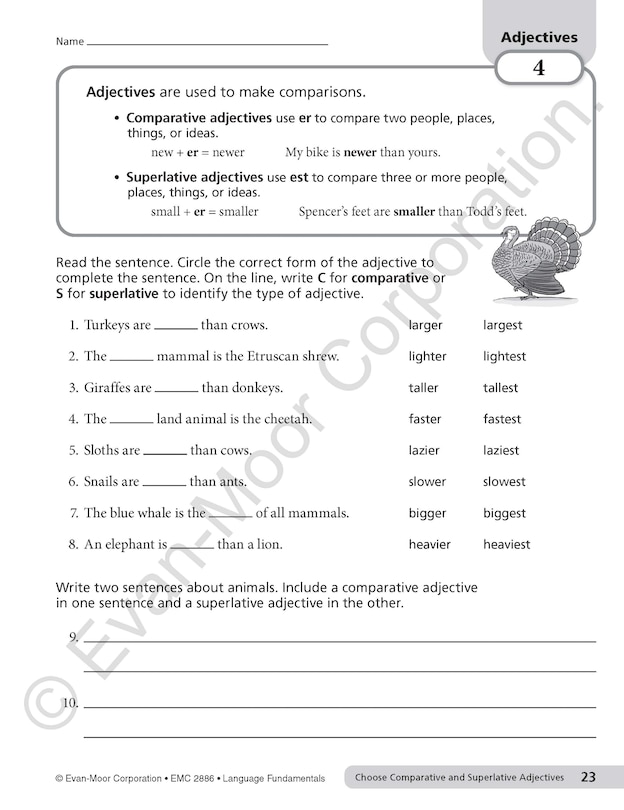 Aperçu du contenu 2_Language Fundamentals, Grade 6 Teacher Resource
