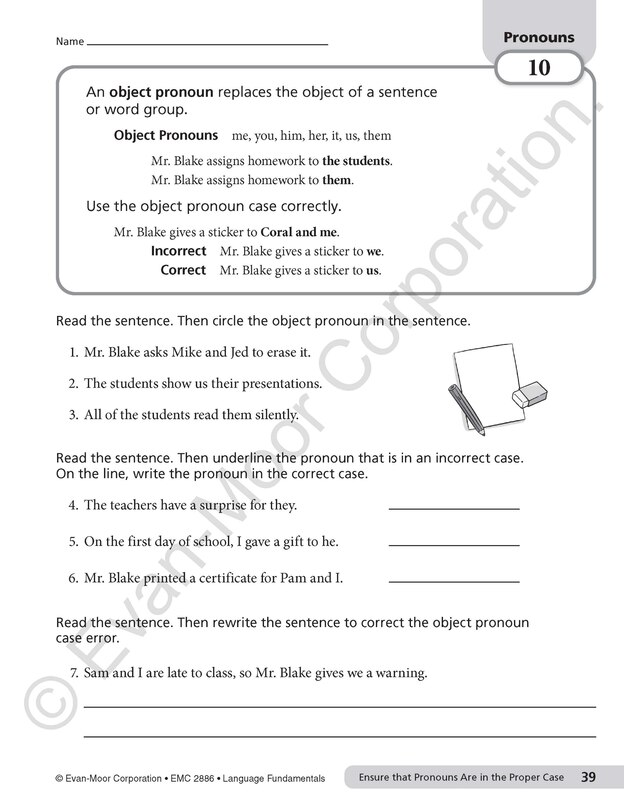 Aperçu du contenu 3_Language Fundamentals, Grade 6 Teacher Resource