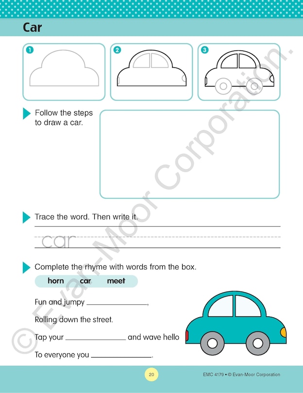 Sample content_Language Skills, Grade 1 Workbook
