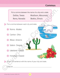 Sample content 5_Language Skills, Grade 1 Workbook