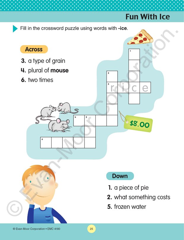 Aperçu du contenu_Language Skills, Grade 2 Workbook