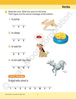 Aperçu du contenu 4_Language Skills, Grade 2 Workbook