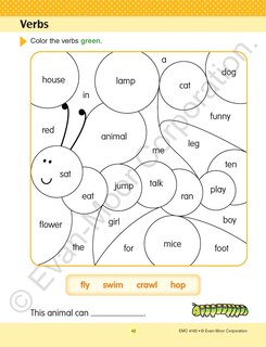 Aperçu du contenu 5_Language Skills, Grade 2 Workbook
