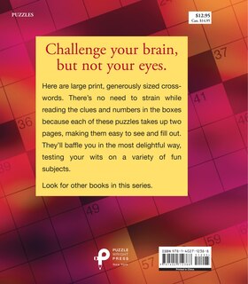 Back cover_Large Print Crosswords #4