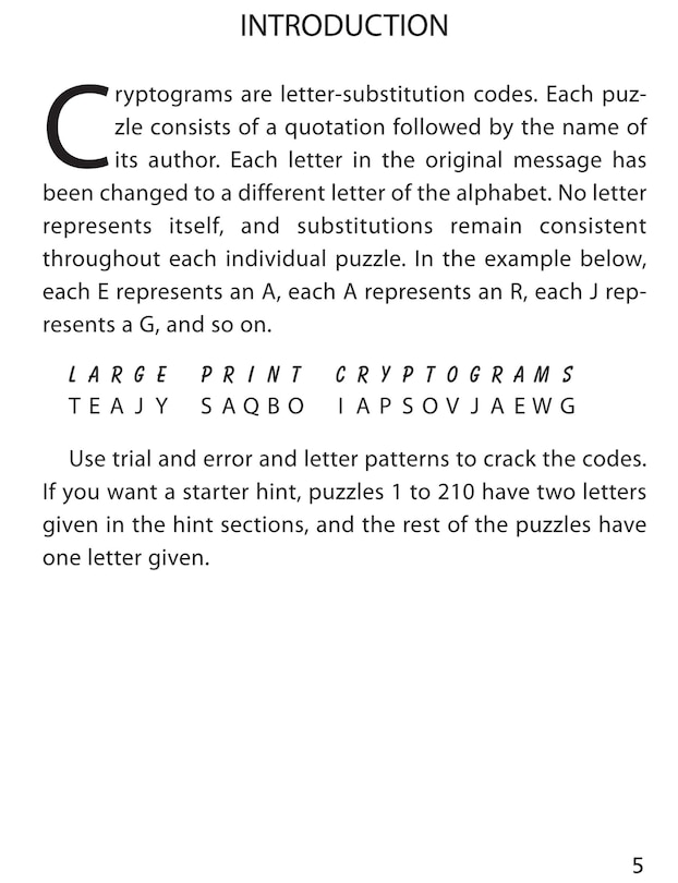 Sample content 2_Large Print Cryptograms #2