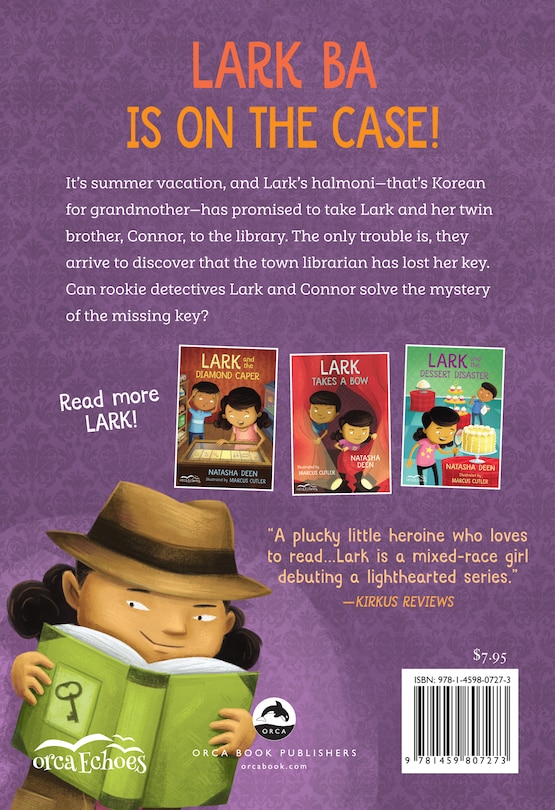 Back cover_Lark Holds The Key