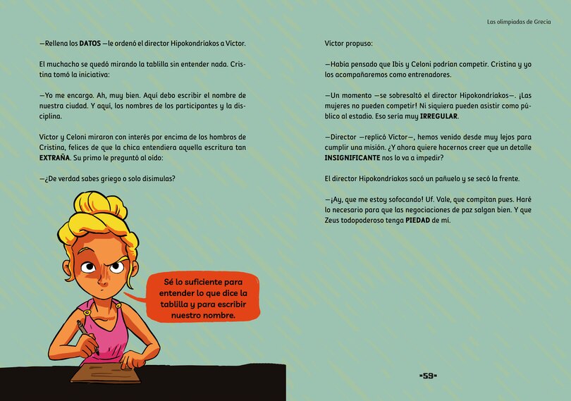 Aperçu du contenu 3_Las olimpiadas de Grecia / THE OLYMPIC GAMES OF GREECE