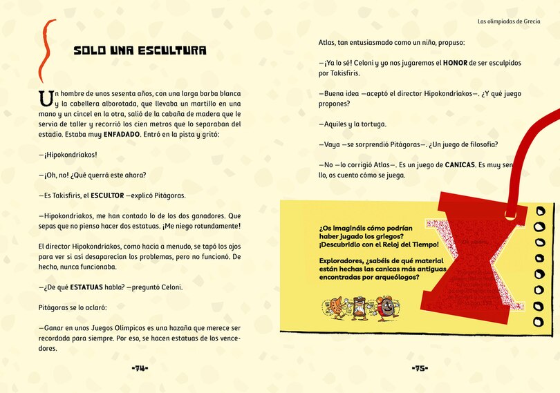 Aperçu du contenu 4_Las olimpiadas de Grecia / THE OLYMPIC GAMES OF GREECE