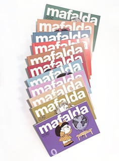 Aperçu du contenu 2_Lata Mafalda: 11 tomos en una lata (Edición Feliz Aniversario, Mafalda) / Mafalda Collection: 11 Volumes in a Tin Box (Happy Anniversary Edition, Mafalda)