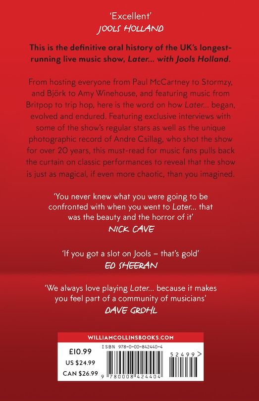 Back cover_Later ... With Jools Holland