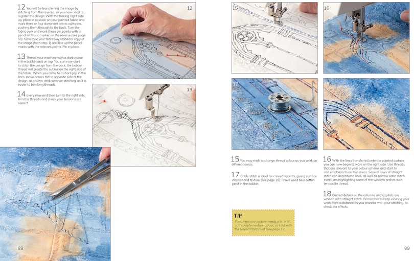 Aper&ccedil;u du contenu 4_Layer, Paint and Stitch