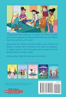 Couverture arrière_Le Club des Baby-Sitters : N˚ 15 - La revanche de Claudia
