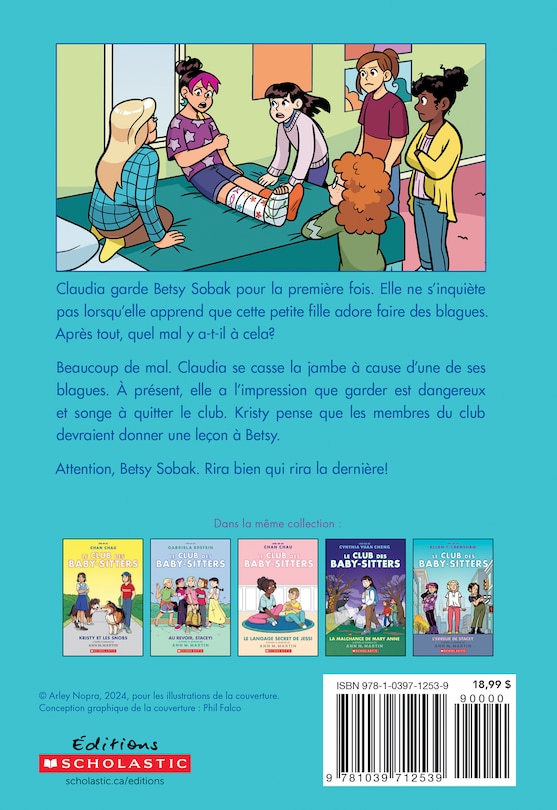 Couverture arrière_Le Club des Baby-Sitters : N˚ 15 - La revanche de Claudia