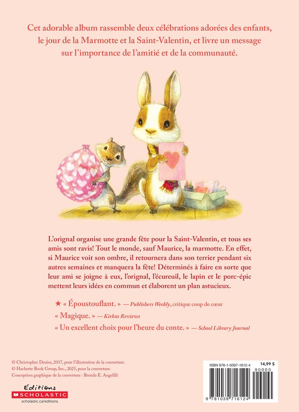 Couverture arri&egrave;re_Le fabuleux jour de la marmotte