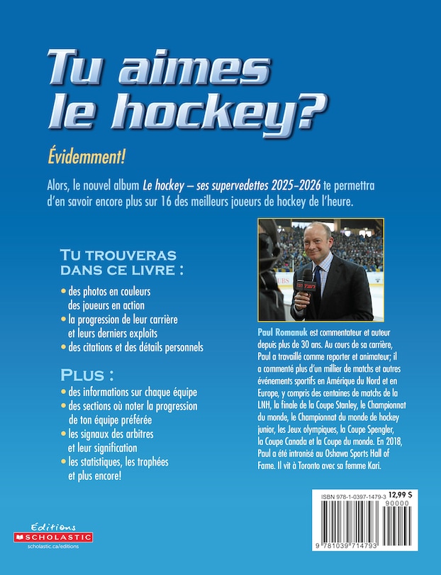 Couverture arrière_Le hockey : ses supervedettes 2025-2026