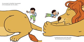 Sample content 3_Le lion dans le livre