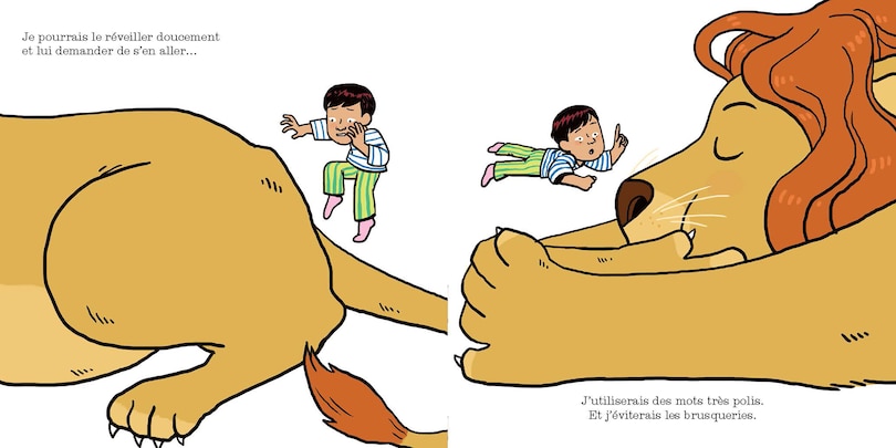 Sample content 3_Le lion dans le livre