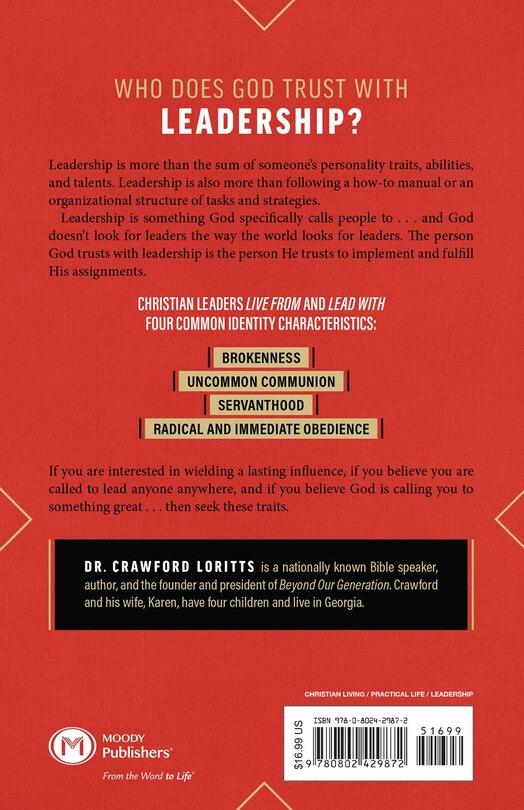 Back cover_Leadership as an Identity