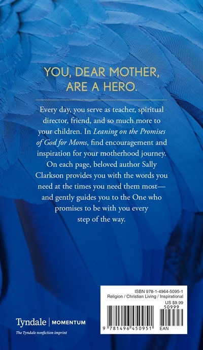 Back cover_Leaning On The Promises Of God For Moms