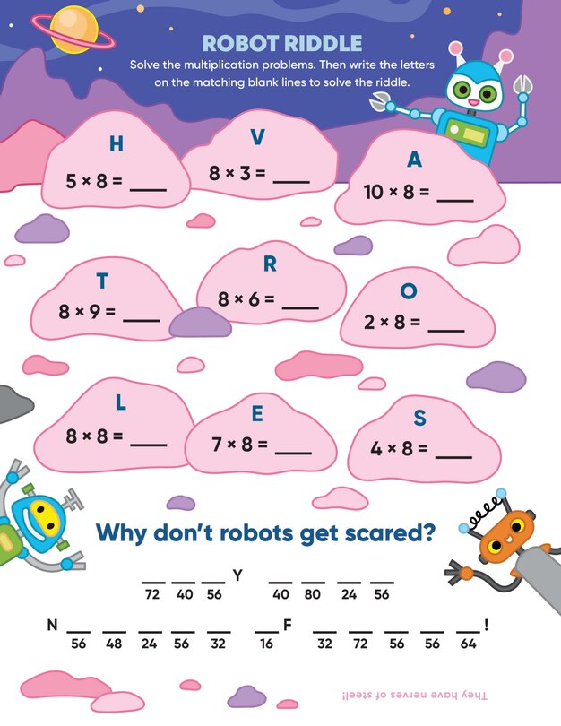 Sample content 2_Learn by Sticker: Multiplication