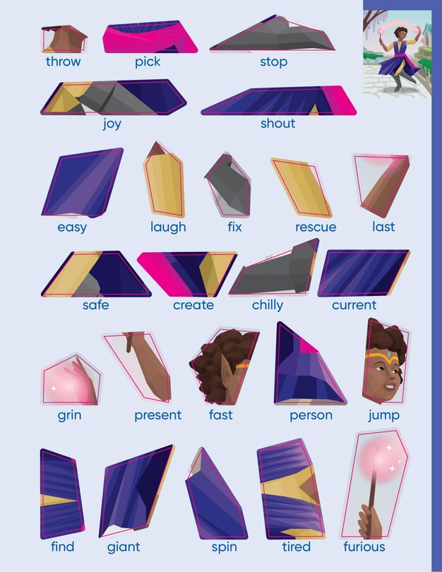 Sample content_Learn by Sticker: Word Study