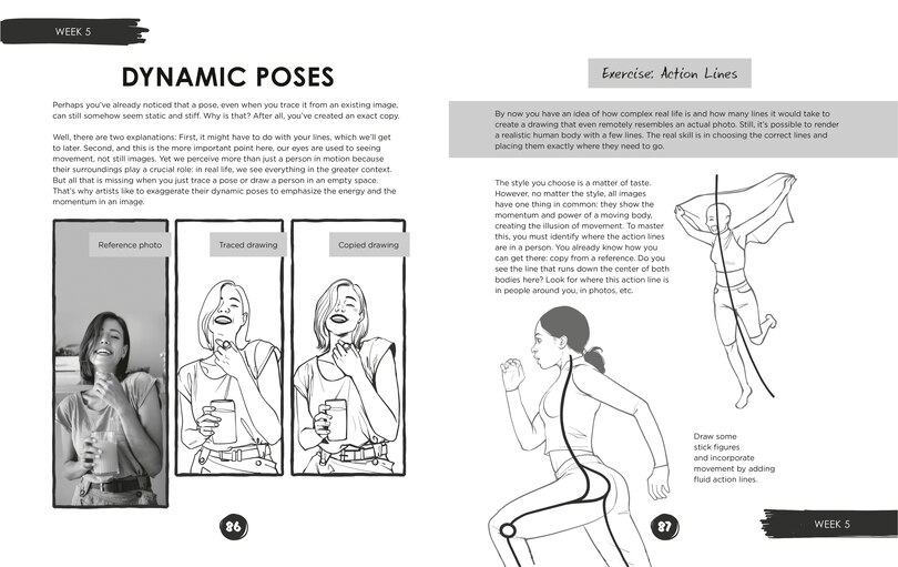 Aper&ccedil;u du contenu_Learn to Draw in 5 Weeks
