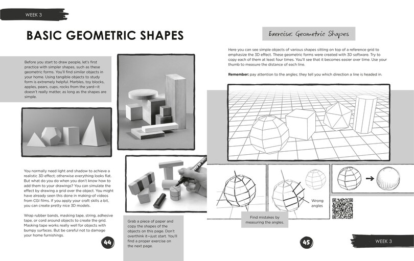 Aper&ccedil;u du contenu 2_Learn to Draw in 5 Weeks