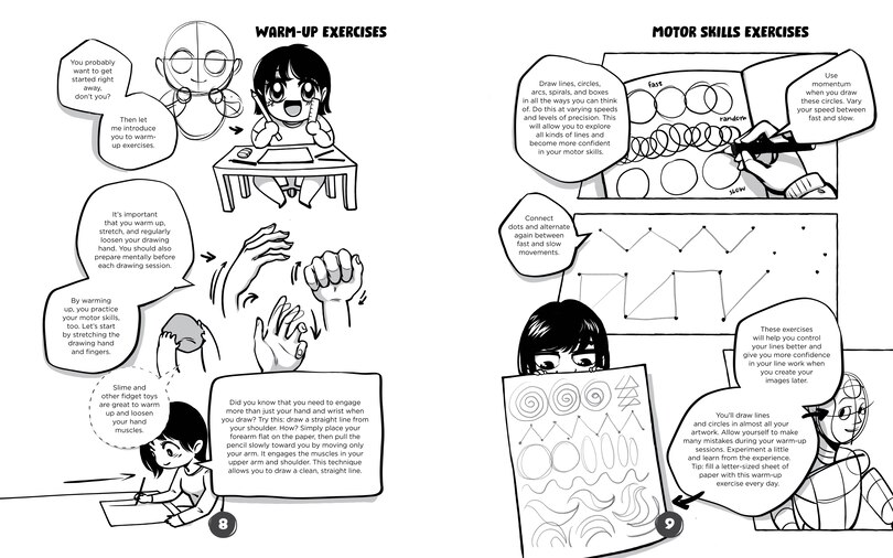 Aper&ccedil;u du contenu 5_Learn to Draw Manga