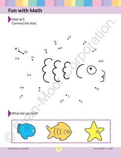 Sample content 2_Learning Line: Fun with Math, Kindergarten - Grade 1 Workbook