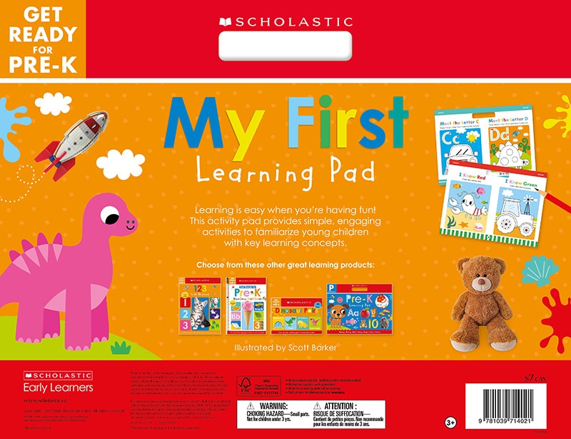 Back cover_Learning Pad My First Learning Pad