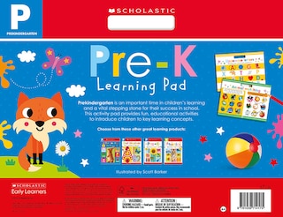 Couverture arri&egrave;re_Learning Pad Pre-K Learning Pad