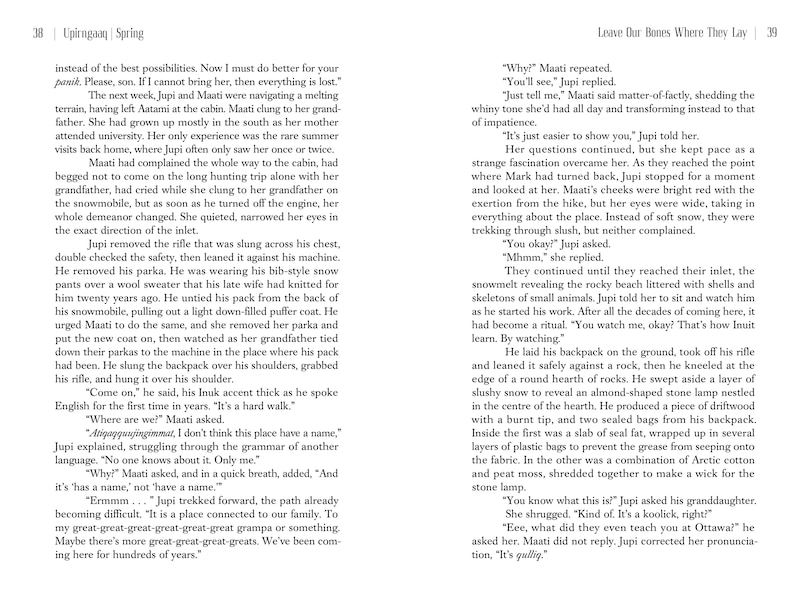 Sample content 3_Leave Our Bones Where They Lay