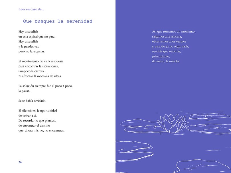 Sample content 3_Leer en caso de... Poemas refugio para emergencias emocionales / Read in Case of...
