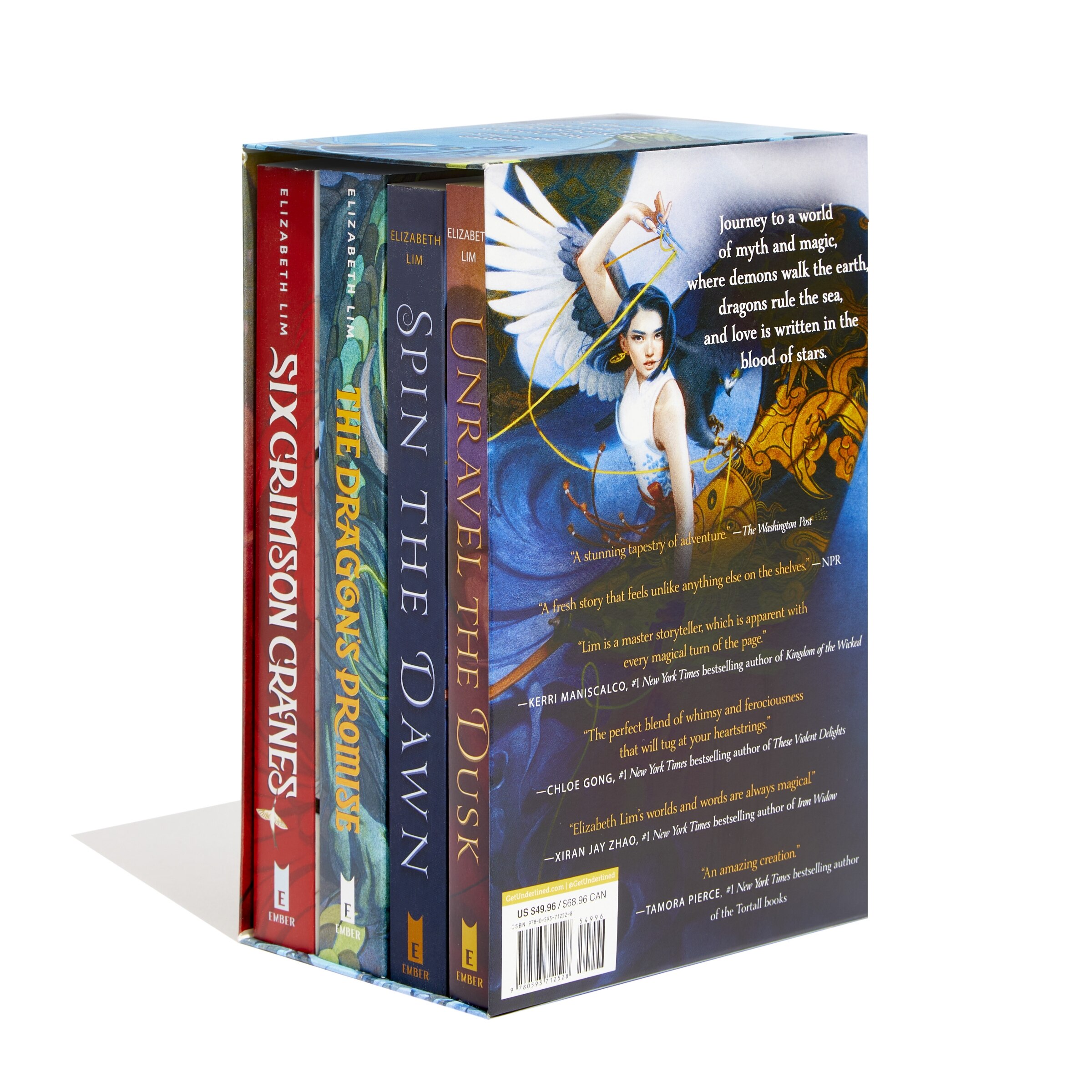 Legends Of Lor'yan 4-book Boxed Set: Six Crimson Cranes; The