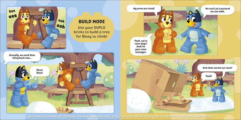 Aper&ccedil;u du contenu 3_LEGO Bluey Flat Pack Library Edition