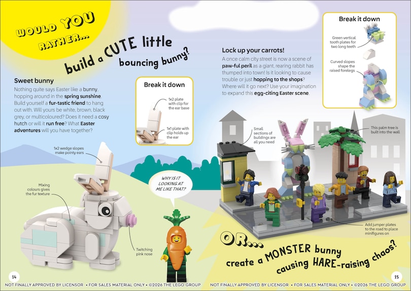 Sample content_LEGO Easter Would You Rather?