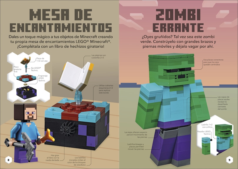 Sample content 2_LEGO Minecraft Ideas para construir