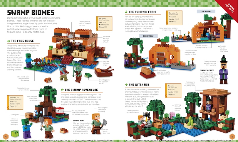 Aperçu du contenu_LEGO Minecraft Visual Dictionary