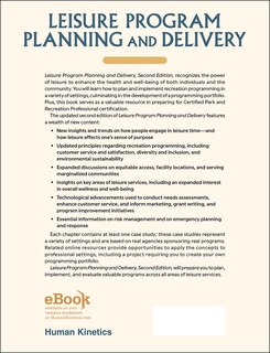 Back cover_Leisure Program Planning and Delivery