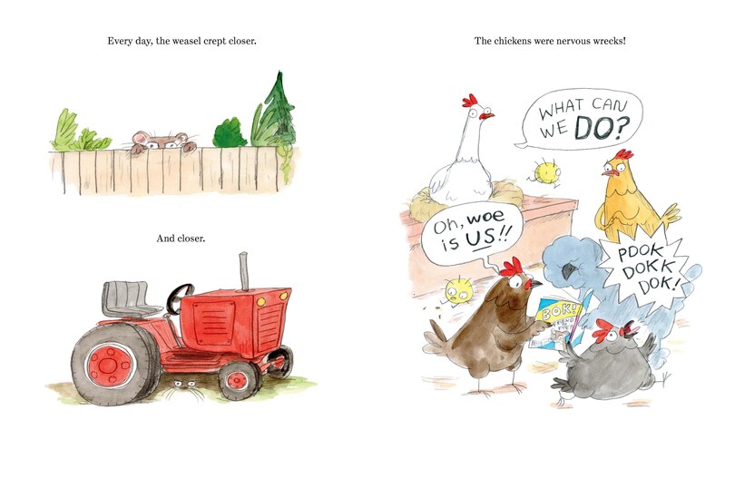 Sample content_Lena the Chicken (But Really a Dinosaur!)
