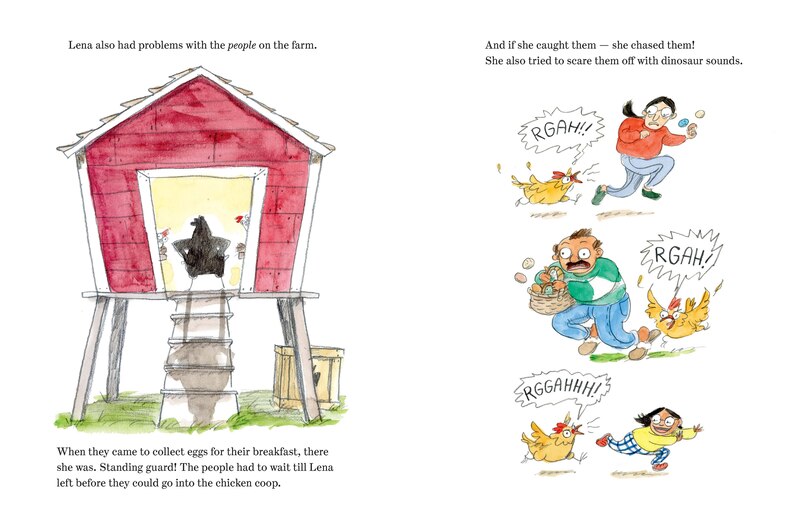Sample content 4_Lena the Chicken (But Really a Dinosaur!)