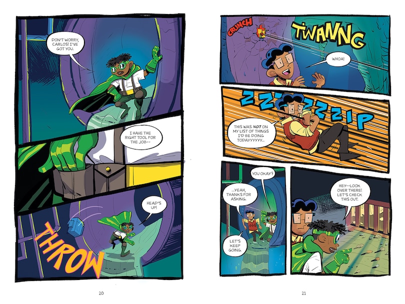 Aper&ccedil;u du contenu 4_Leon and the Big, Big Problem: A Graphic Novel (Leon #3)